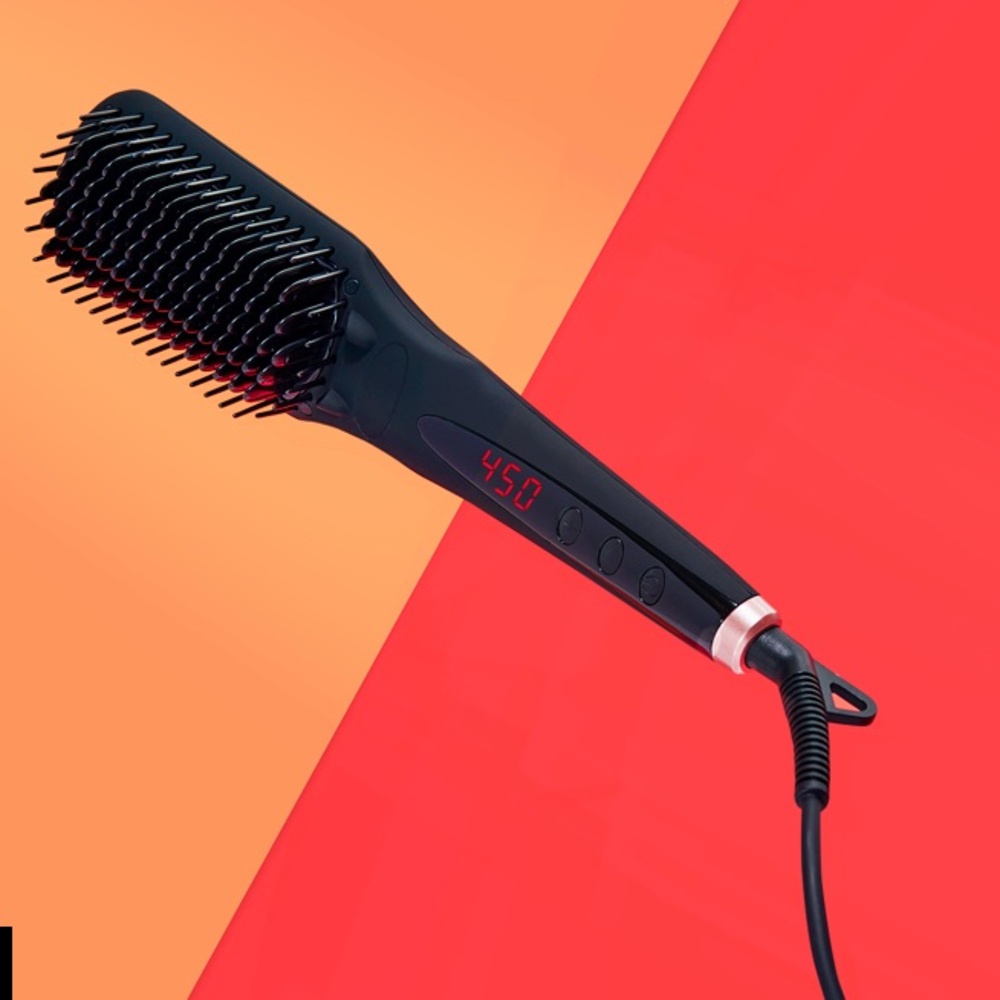 Amika Polished Perfection Straightening Brush 1.0